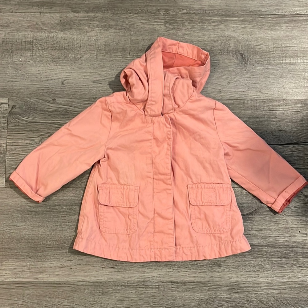 Old Navy Hooded Pink Parka Jacket
